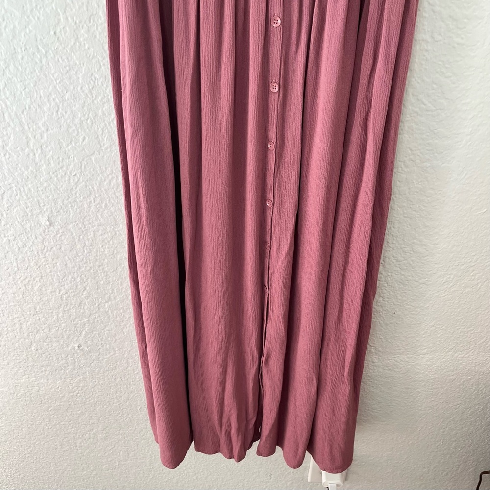 Frye Ladies Button Front Midi Dress Size Medium - Picture 6 of 16
